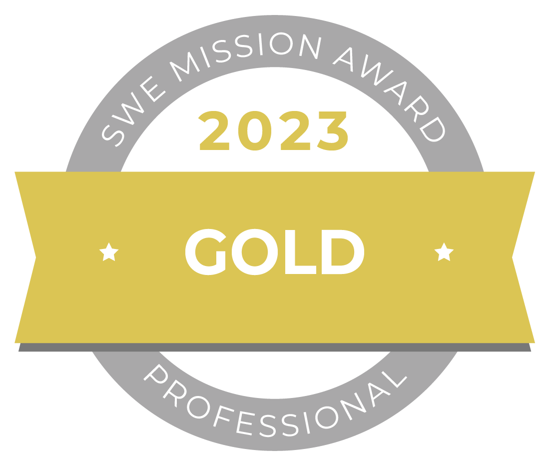 BD Awarded SWE Gold Professional Mission Award 2023