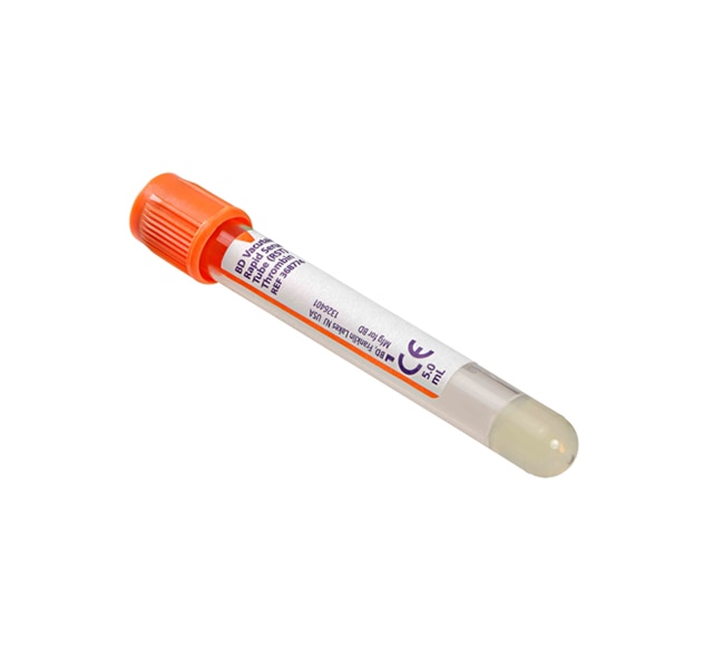 BD Vacutainer 3.5-mL Serum Separation Tube 367983 and BD Vacutainer 5-mL Serum Separation Tube 367986